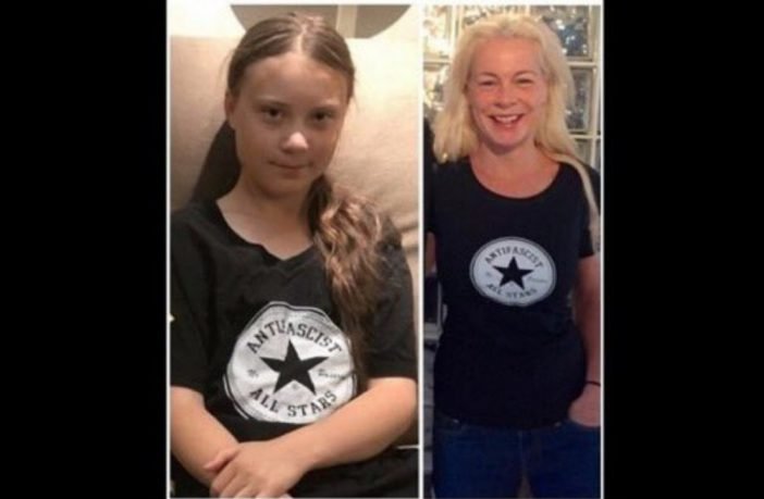 Greta Thunberg And Antifa