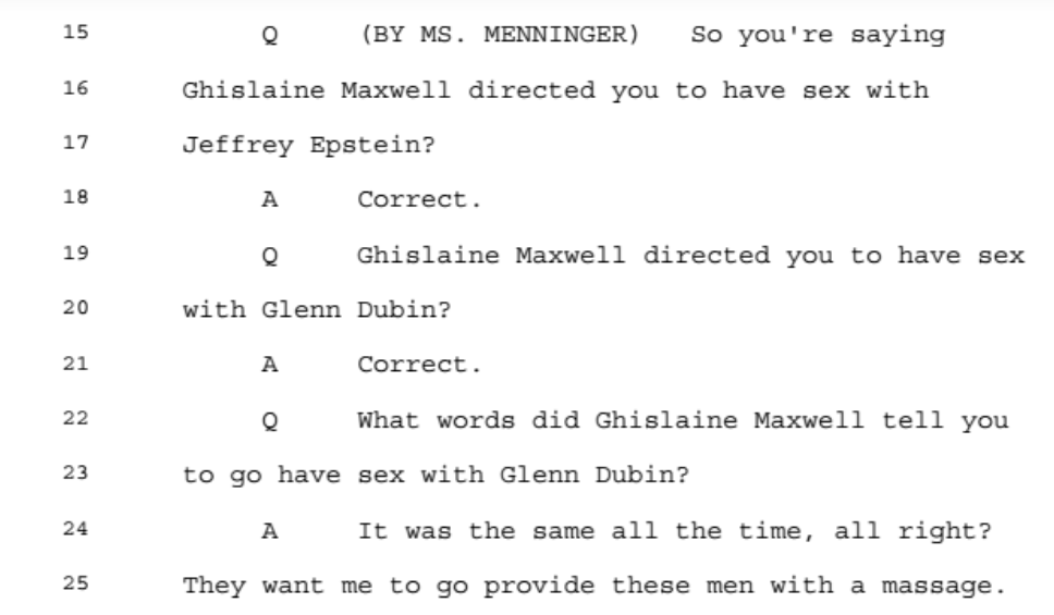 Investigation: The Accusations From The Ghislaine Maxwell Document Release: Part 2 3