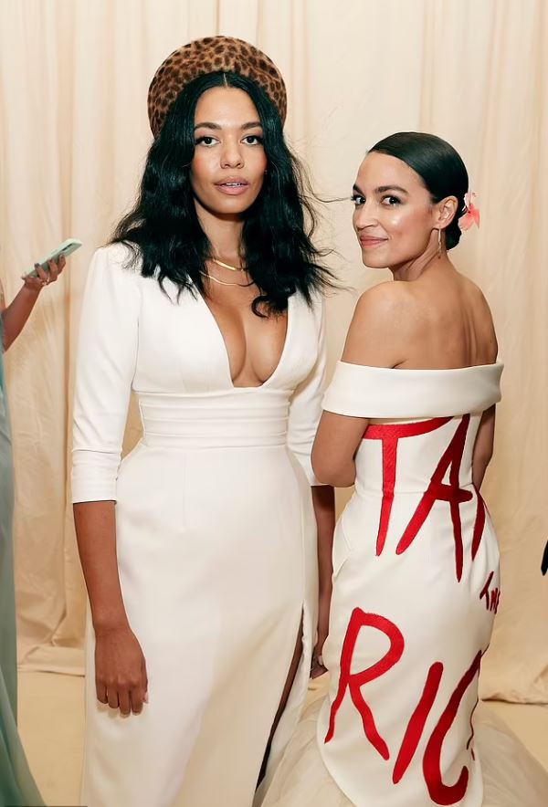 Aoc &Quot;Tax The Rich&Quot; Dress Designer Owes $100K In Taxes 1