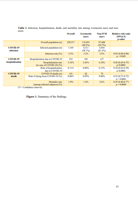 Itajai, Brazil Offered Ivermectin As Prophylaxis, Hospitalizations And Mortality Rates Drop 11