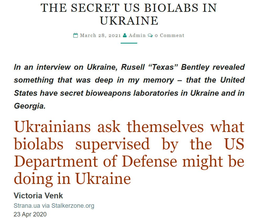 Did Russia Strikes Target Us-Backed Bio-Labs In Ukraine? 4