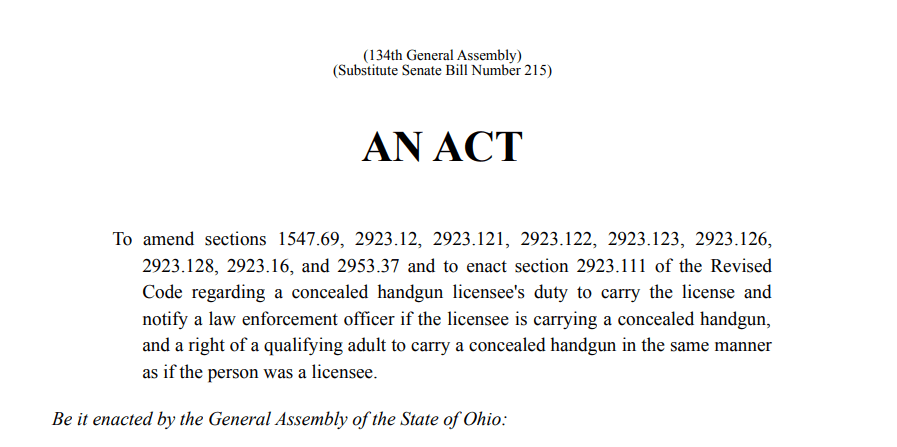 Senate Bill 215