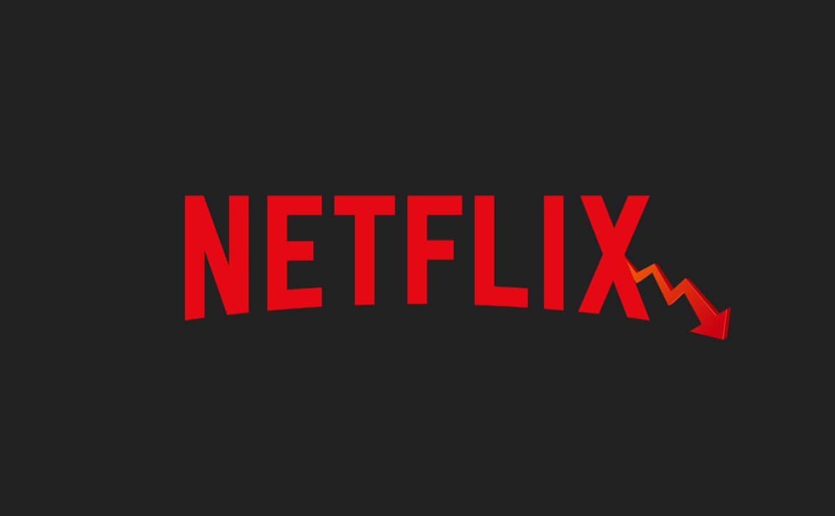 Netflix stock prices drop