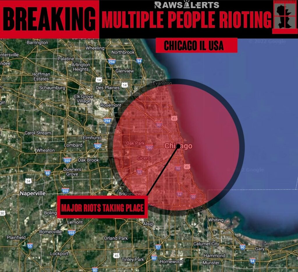 Riots Declared Throughout Chicago