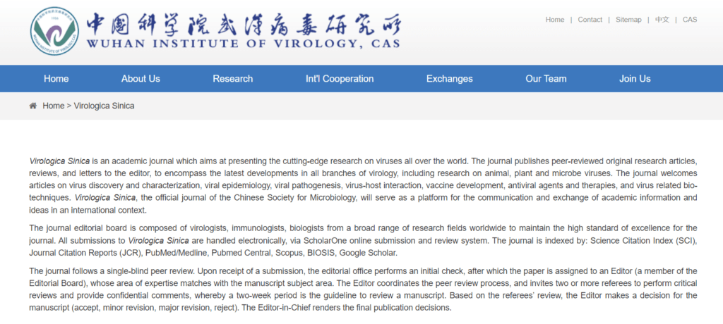 Wuhan Institute Of Virology Experimented On Monkepox Shortly Before Outbreak 2