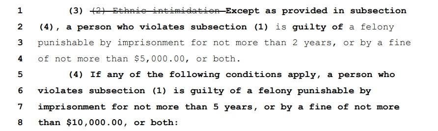 Michigan House Democrats Pass Hb 4474 Criminalizing Gender Pronoun Misuse 4